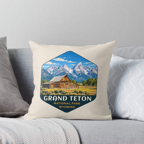 Item preview, Grand Teton National Park Retro Sticker designed and sold by Gideon Emmerich.