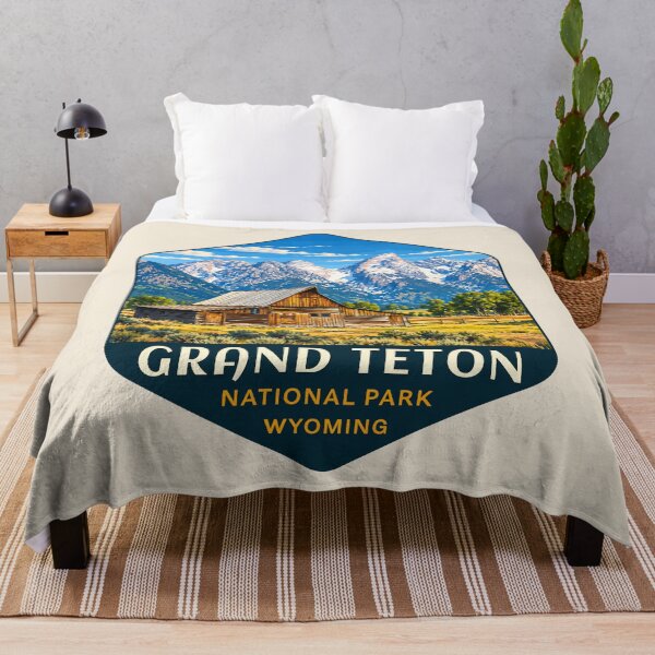 Item preview, Grand Teton National Park Retro Sticker designed and sold by Gideon Emmerich.