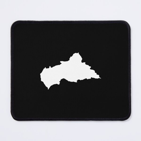 Item preview, Central African Republic Country Shape CF designed and sold by shitpostee.