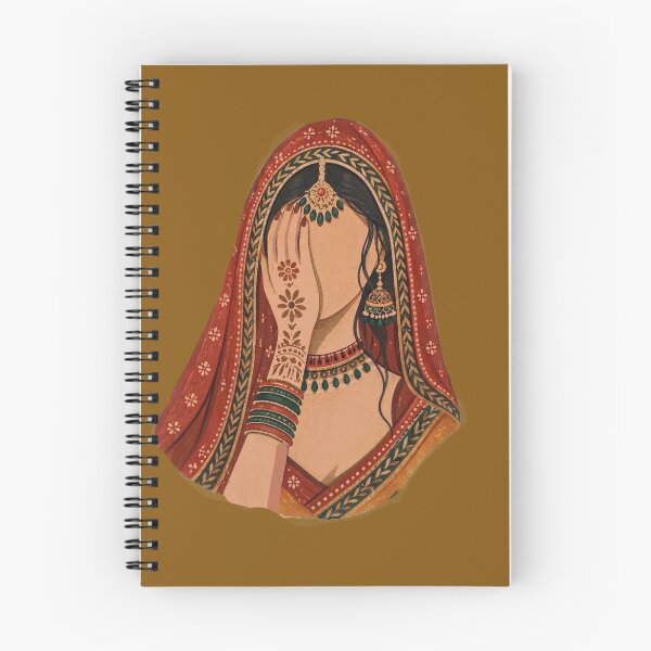 Item preview, Indian Bride Covering her Face with Shyness | Indian Beauty  designed and sold by Sakshiartwork.