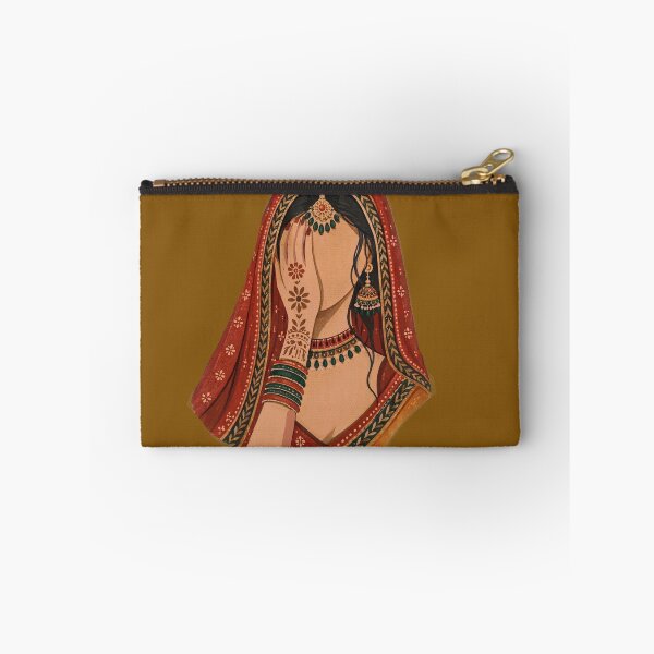 Item preview, Indian Bride Covering her Face with Shyness | Indian Beauty  designed and sold by Sakshiartwork.