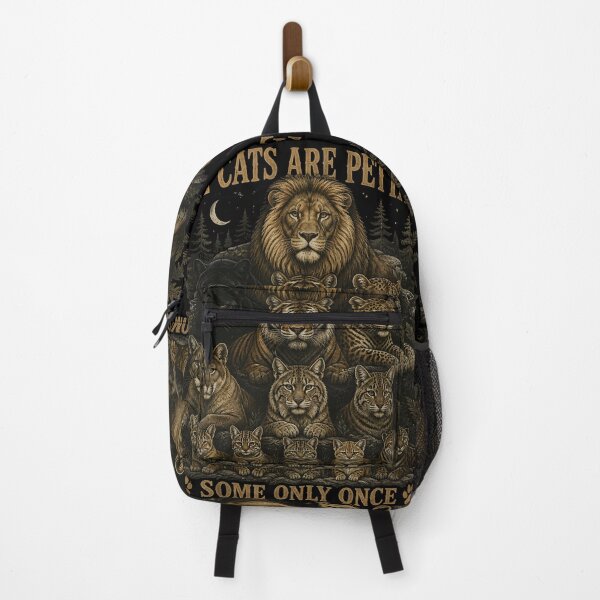 Item preview, All Cats Are Pettable Some Only Once – Vintage Big Cat Wildlife designed and sold by Zizo-DR44.