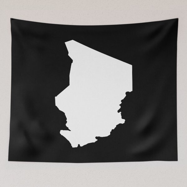 Item preview, Chad Country Shape TD designed and sold by shitpostee.