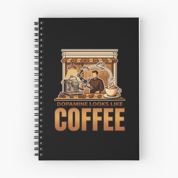 Item preview, Dopamine Looks Like Coffee designed and sold by OurFunnyDesigns.