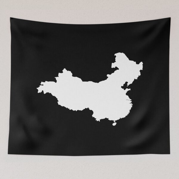 Item preview, China Country Shape CN designed and sold by shitpostee.