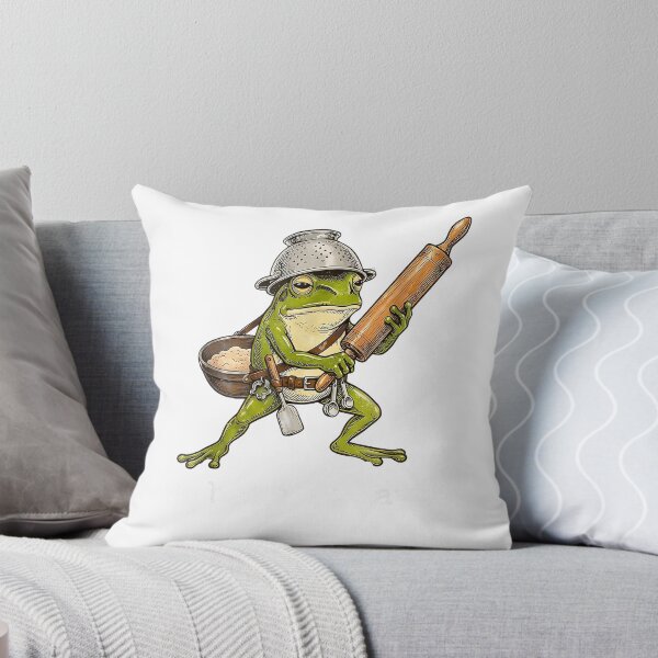 Item preview, Frog We Bake At Dawn Funny Saying Quote T-Shirt designed and sold by gidget-gadget.