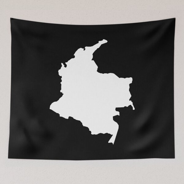 Item preview, Colombia Country Shape CO designed and sold by shitpostee.