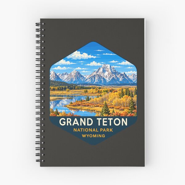 Item preview, Grand Teton National Park Retro Sticker designed and sold by Gideon Emmerich.