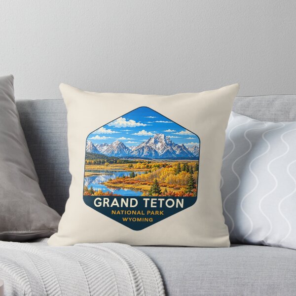 Item preview, Grand Teton National Park Retro Sticker designed and sold by Gideon Emmerich.