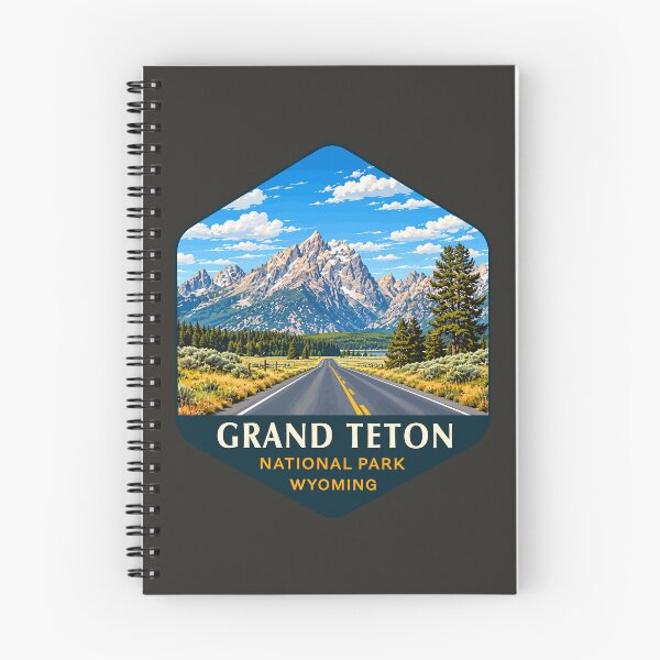 Item preview, Grand Teton National Park Retro Sticker designed and sold by Gideon Emmerich.