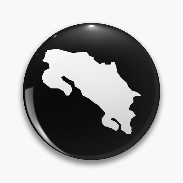 Item preview, Costa Rica Country Shape CR designed and sold by shitpostee.