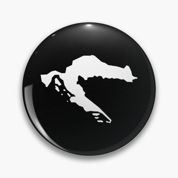 Item preview, Croatia Country Shape HR designed and sold by shitpostee.