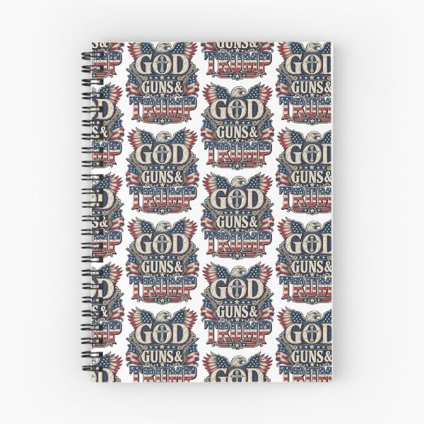 Item preview, God Guns And Trump Patriotic American Eagle Vintage Design designed and sold by Morbiusshop.