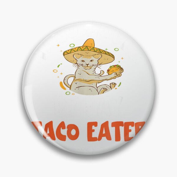 Item preview, Eater By Night Mexican Tacos Cinco De Mayo Foodie Taco Cat T-Shirt designed and sold by Othinus.