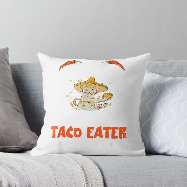 Item preview, Eater By Night Mexican Tacos Cinco De Mayo Foodie Taco Cat T-Shirt designed and sold by Othinus.