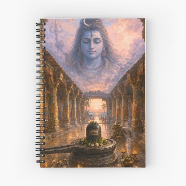 Item preview, 12 Jyotirlinga Series Rameshwaram Jyotirlinga Art – Lord Shiva Ramanathaswamy Temple Ocean Corridor Painting designed and sold by Homyar.