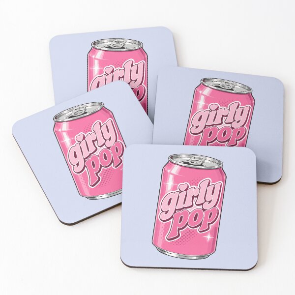 Item preview, Girly Pop Pink Soda Can Retro Graphic designed and sold by pixiedustpaint.