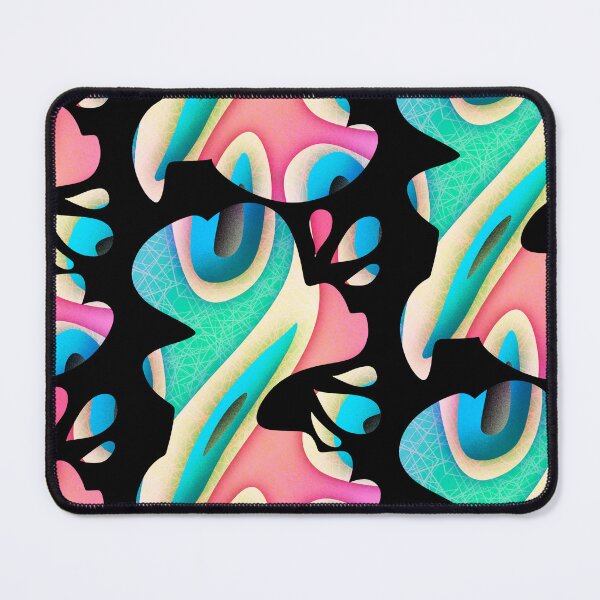 Item preview, Splotch of Abstract Pink and Green designed and sold by Static.Alien.