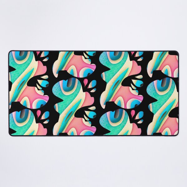 Item preview, Splotch of Abstract Pink and Green designed and sold by Static.Alien.