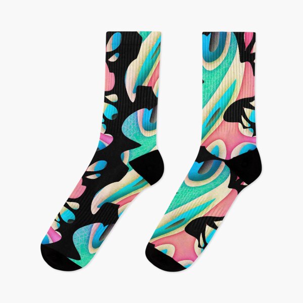 Item preview, Splotch of Abstract Pink and Green designed and sold by Static.Alien.