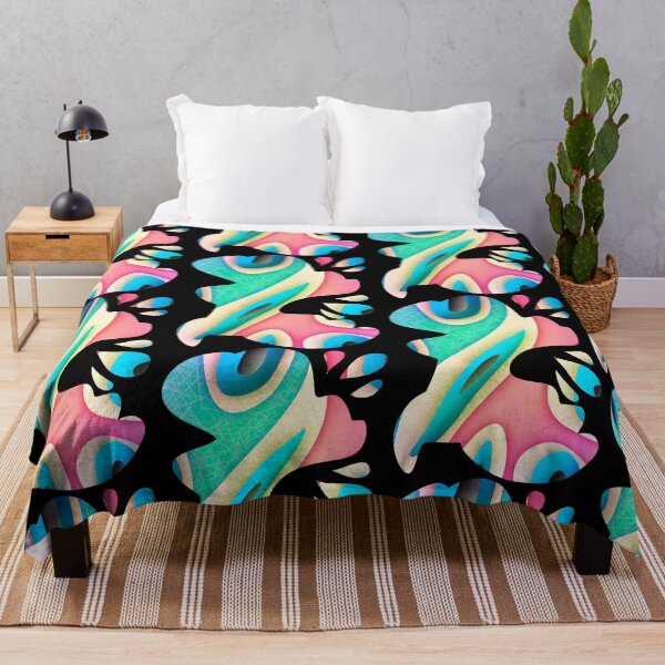 Item preview, Splotch of Abstract Pink and Green designed and sold by Static.Alien.