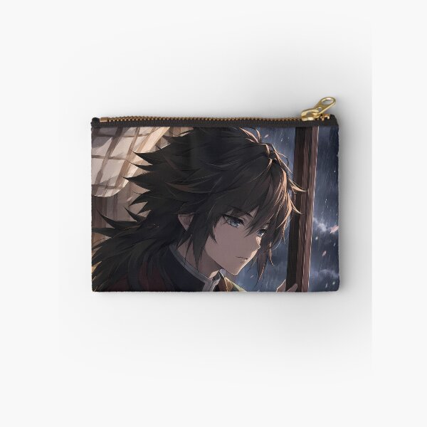 Item preview, Giyu Tomioka Demon Slayer Rainy Window Reflection designed and sold by SolenneAzur.