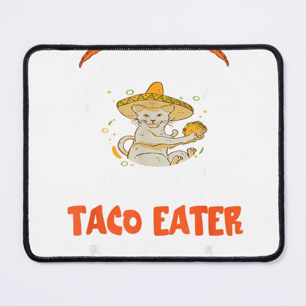 Item preview, Eater By Night Mexican Tacos Cinco De Mayo Foodie Taco Cat T-Shirt designed and sold by Othinus.