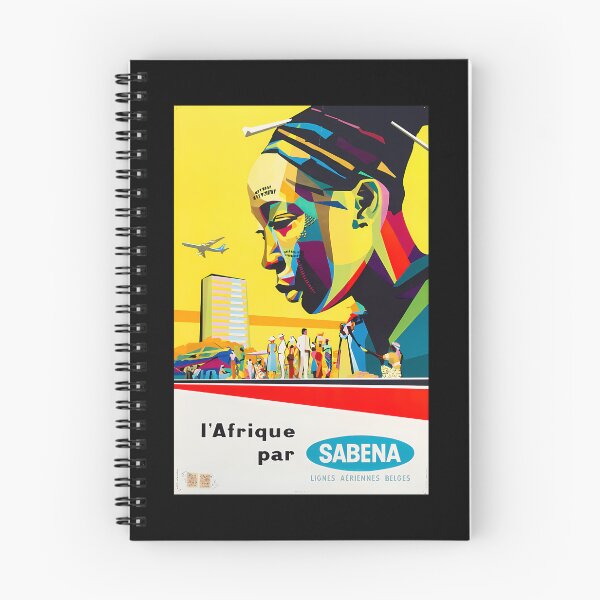 Item preview,  L'Afrique Par Sabena Vintage Travel Advertisement designed and sold by DavidGibbs32.