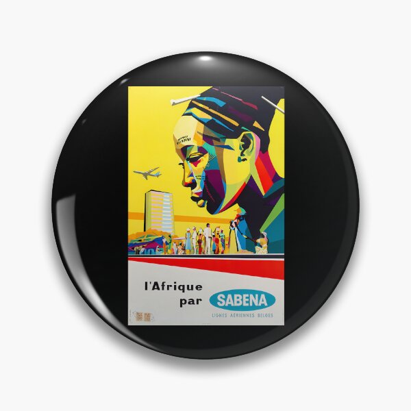 Item preview,  L'Afrique Par Sabena Vintage Travel Advertisement designed and sold by DavidGibbs32.