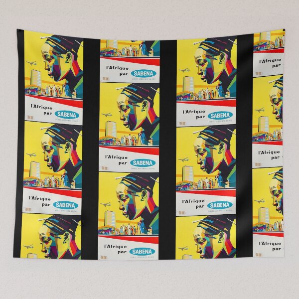 Item preview,  L'Afrique Par Sabena Vintage Travel Advertisement designed and sold by DavidGibbs32.