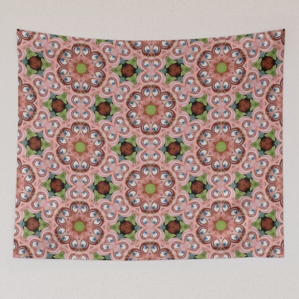 Item preview, Eye Flower Pattern designed and sold by Shy Fractal Designs.