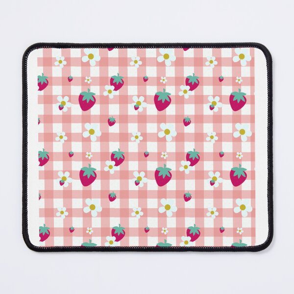 Item preview, Strawberry Plaid designed and sold by FluffiestSheep.