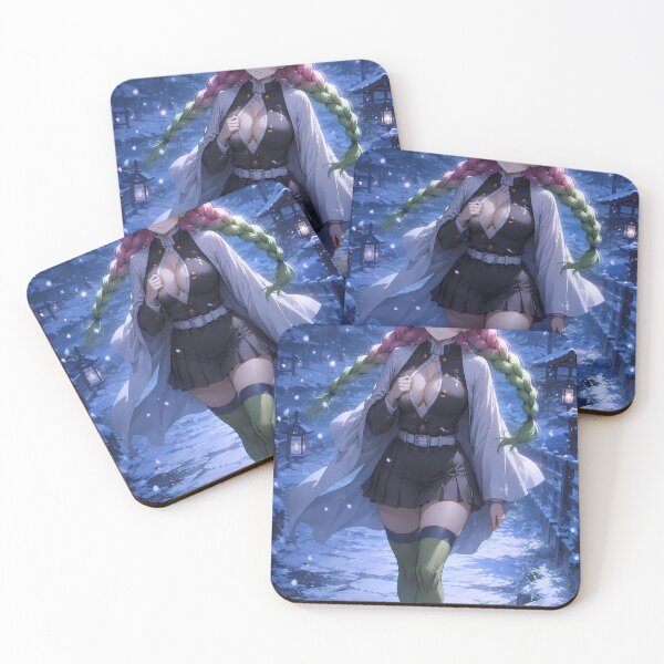 Item preview, Mitsuri Kanroji Demon Slayer Winter Lantern Night designed and sold by SolenneAzur.