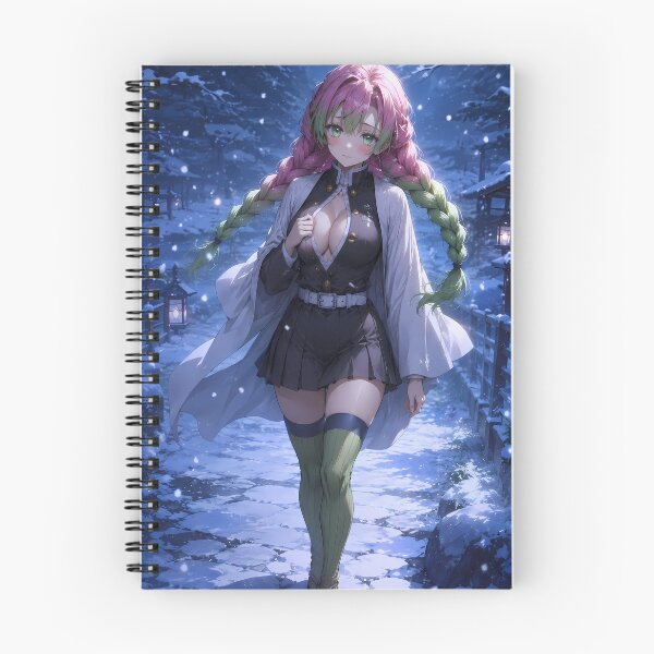 Item preview, Mitsuri Kanroji Demon Slayer Winter Lantern Night designed and sold by SolenneAzur.