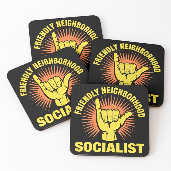 Item preview, Friendly Neighborhood Socialist — Antifascism Design designed and sold by LoFizzy.