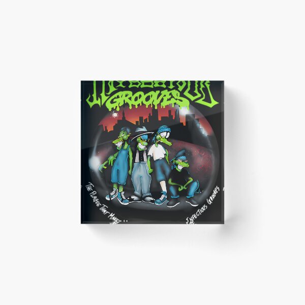 Item preview, Infectious Grooves Band Cartoon Funk Metal designed and sold by RetroAisthetic.