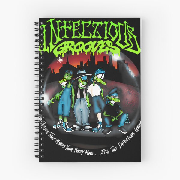 Item preview, Infectious Grooves Band Cartoon Funk Metal designed and sold by RetroAisthetic.