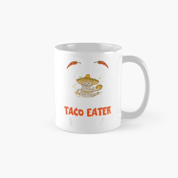 Item preview, Eater By Night Mexican Tacos Cinco De Mayo Foodie Taco Cat T-Shirt designed and sold by Othinus.