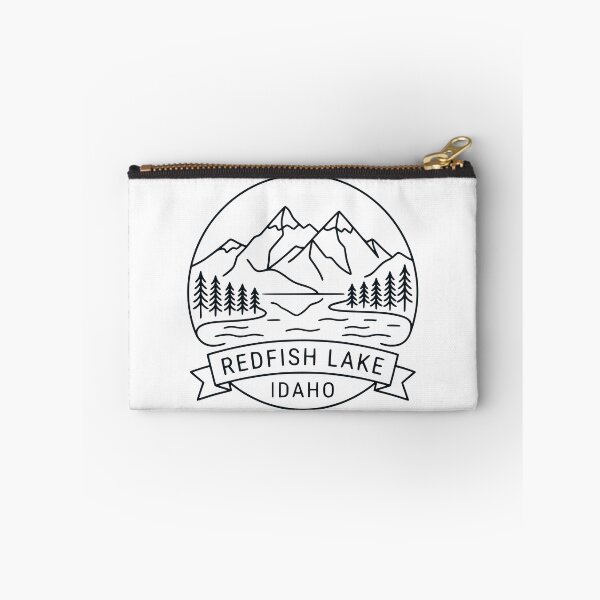Item preview, Minimalist Redfish Lake Idaho designed and sold by Travelpeak.