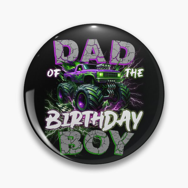 Item preview, Dad of The Birthday Monster Truck Family Matching Party designed and sold by alice12S56.