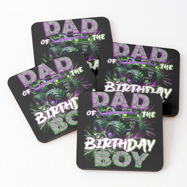 Item preview, Dad of The Birthday Monster Truck Family Matching Party designed and sold by alice12S56.