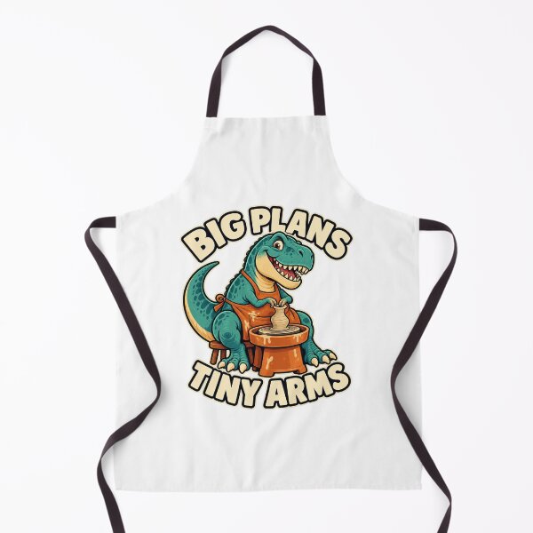 Item preview, Pottery T-Rex — Big Plans Tiny Arms designed and sold by SAS-Designer.