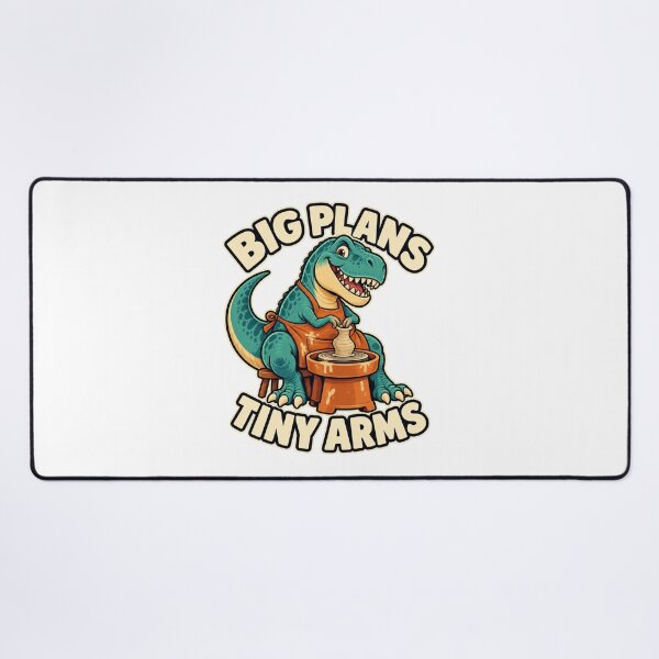 Item preview, Pottery T-Rex — Big Plans Tiny Arms designed and sold by SAS-Designer.