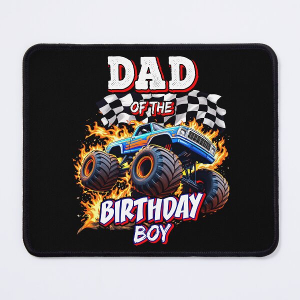 Item preview, Dad of the Birthday Boy Monster Truck Birthday Novelty designed and sold by alice12S56.