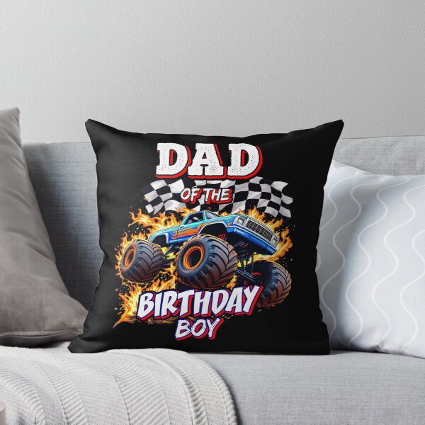 Item preview, Dad of the Birthday Boy Monster Truck Birthday Novelty designed and sold by alice12S56.