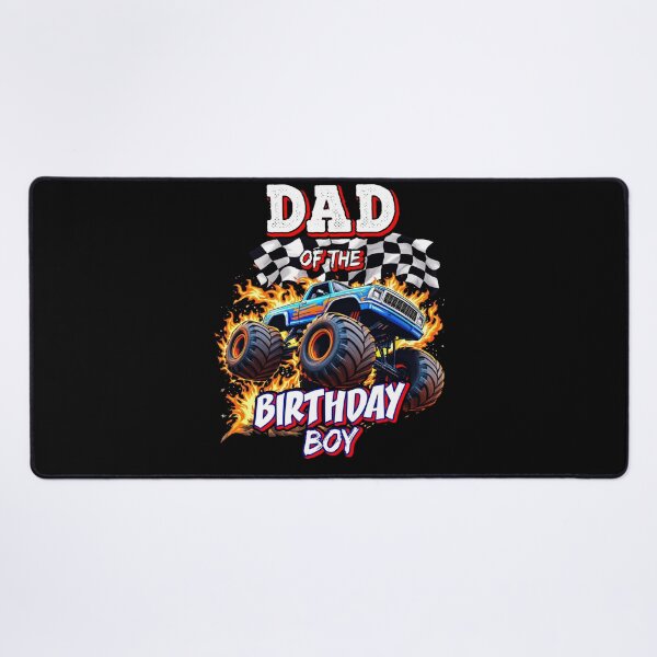 Item preview, Dad of the Birthday Boy Monster Truck Birthday Novelty designed and sold by alice12S56.