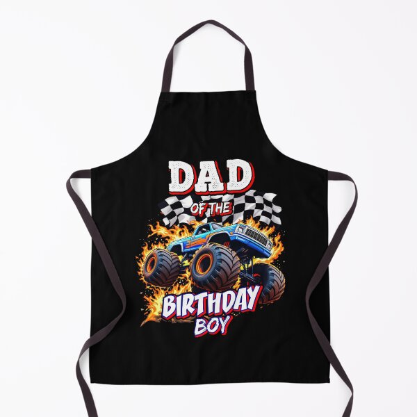 Item preview, Dad of the Birthday Boy Monster Truck Birthday Novelty designed and sold by alice12S56.