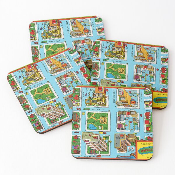 Item preview, Sweet Pickles Map designed and sold by RadicalRad.
