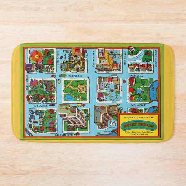 Item preview, Sweet Pickles Map designed and sold by RadicalRad.