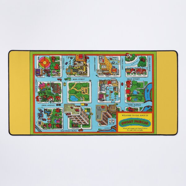 Item preview, Sweet Pickles Map designed and sold by RadicalRad.
